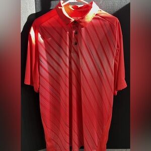 Grand Slam Golf‎ Polo Shirt Mens Large Orange